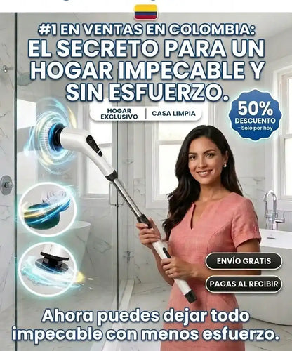 Limpia sin esfuerzo - Cepillo Limpiador electrico