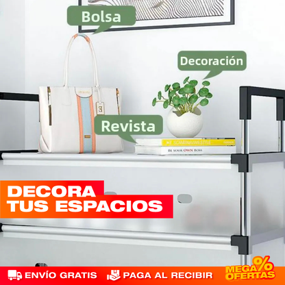 Organiza tu hogar en minutos - Organizador 6 Niveles - 50% OFF