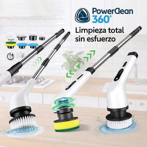 Limpia Sin esfuerzo más rapido- Cepillo de limpieza 50% OFF