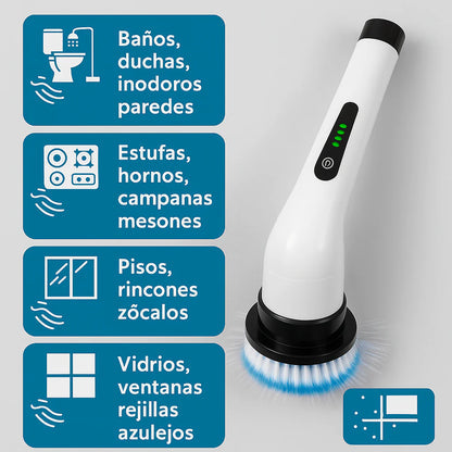 Limpia Sin esfuerzo más rapido- Cepillo de limpieza 50% OFF